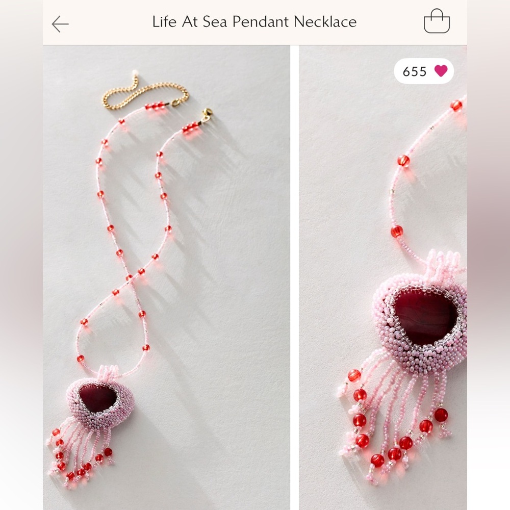 Free People Life at Sea Pendant Necklace